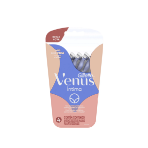 GILLETTE MAQ VENUS INTIM X4