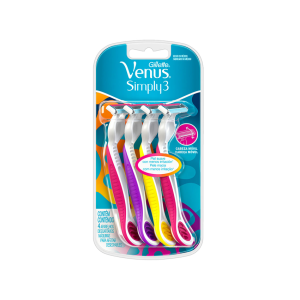 GILLETTE VENUS SIMPLY MAQ  X4