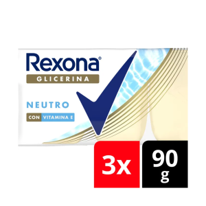 REXONA JAB GLIC NEUTRO 3X90GR