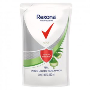 REXONA JAB LIQ A/B ALOEX220ML