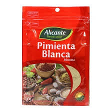 PIMIENTA BLANCA X 25