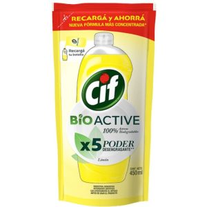 CIF DETERG GEL ACT LAVAX450ML