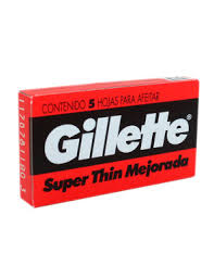 GILLETTE SUPER THIN C REP  X5