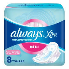 ALWAYS XTRA TRIP PROT SUAVX 8