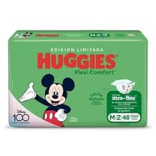 HUGGIES FLEX COMF JUM M X48
