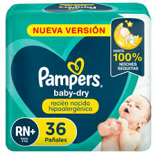 PAMPERS BABYDRY RN+      X 36